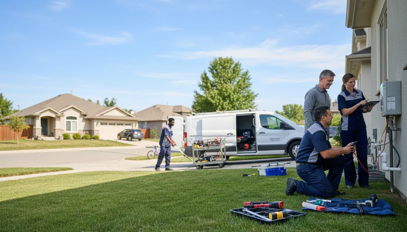 Tankless water heater service in Castile, NY